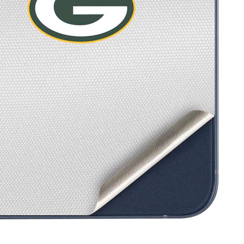 NFL Green Bay Packers White Striped Galaxy A35 5G Skin