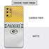 NFL Green Bay Packers White Striped Galaxy S20 Plus Skin
