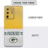 NFL Green Bay Packers White Striped Galaxy S20 Ultra 5G Skin