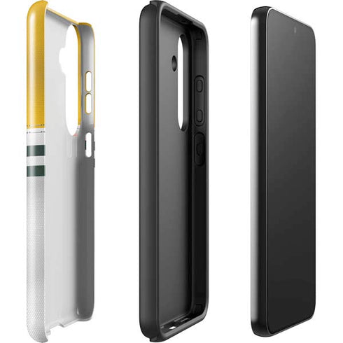 NFL Green Bay Packers White Striped Galaxy S25 Impact Case