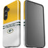 NFL Green Bay Packers White Striped Galaxy S25 Impact Case
