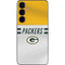 NFL Green Bay Packers White Striped Galaxy S25 Skin