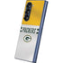 NFL Green Bay Packers White Striped Galaxy Z Fold6 Skin