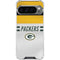 NFL Green Bay Packers White Striped Google Pixel 10 Pro XL Clear Case