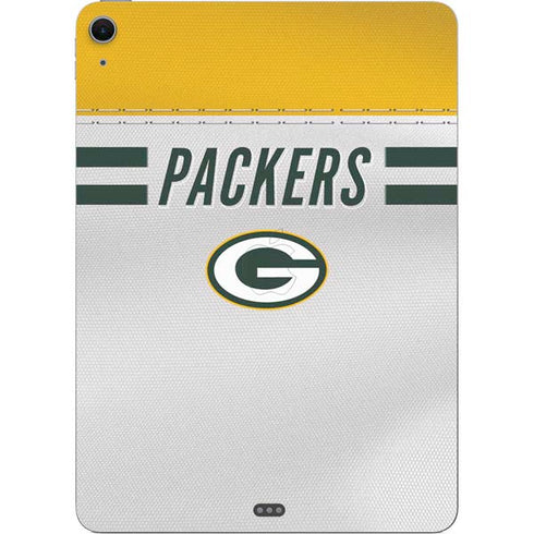 NFL Green Bay Packers White Striped Apple iPad Air Skin
