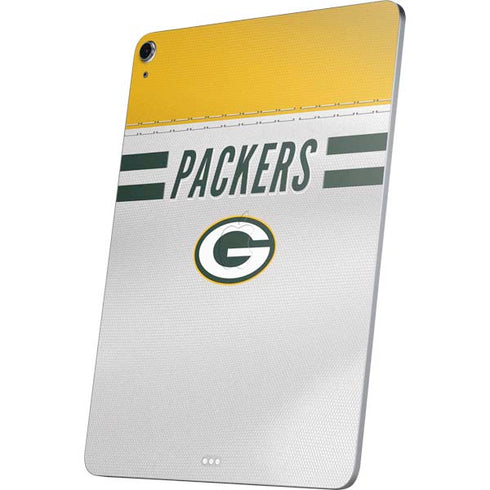 NFL Green Bay Packers White Striped Apple iPad Air Skin