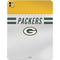 NFL Green Bay Packers White Striped iPad Pro 13in M4 (2024) Skin