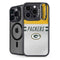 NFL Green Bay Packers White Striped iPhone 14 Pro Max Kickstand Case