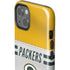 NFL Green Bay Packers White Striped iPhone 15 Impact Case