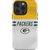 NFL Green Bay Packers White Striped iPhone 15 Pro Impact Case
