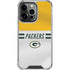 NFL Green Bay Packers White Striped iPhone 16 Pro Clear Case