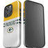 NFL Green Bay Packers White Striped iPhone 16 Pro Max Impact Case