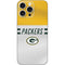 NFL Green Bay Packers White Striped iPhone 16 Pro Max Skin