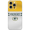 NFL Green Bay Packers White Striped iPhone 16 Pro Skin