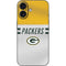 NFL Green Bay Packers White Striped iPhone 16 Skin
