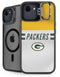 NFL Green Bay Packers White Striped iPhone 16e Kickstand Case