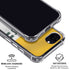 NFL Green Bay Packers White Striped iPhone 16e Clear Case