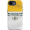 NFL Green Bay Packers White Striped iPhone 16e Impact Case