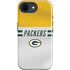 NFL Green Bay Packers White Striped iPhone 16e Impact Case