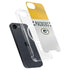 NFL Green Bay Packers White Striped iPhone 16e MagSafe Case