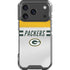 NFL Green Bay Packers White Striped iPhone 18 Pro Clear Case