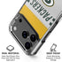 NFL Green Bay Packers White Striped iPhone 18 Pro Clear Case
