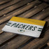 NFL Green Bay Packers White Striped Apple MacBook Air Skin