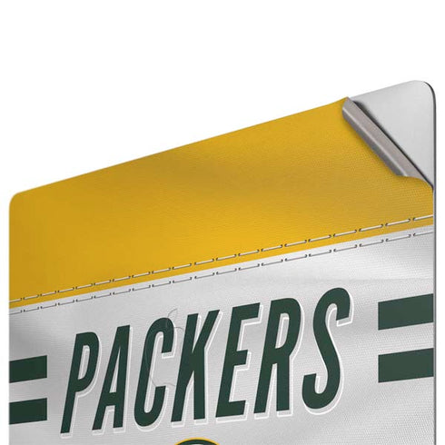 NFL Green Bay Packers White Striped Apple MacBook Pro 16-inch Skin