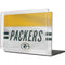 NFL Green Bay Packers White Striped MacBook Cases