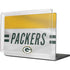 NFL Green Bay Packers White Striped MacBook Cases
