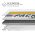 NFL Green Bay Packers White Striped MacBook Cases