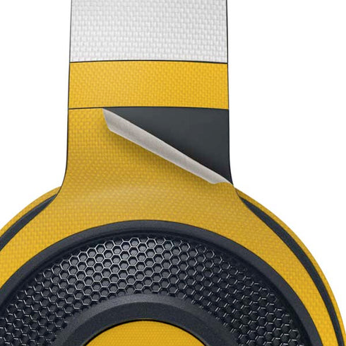 NFL Green Bay Packers White Striped Razer Kraken X Skin