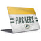 NFL Green Bay Packers White Striped Surface Laptop 3 13.5in Skin