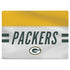 NFL Green Bay Packers White Striped Surface Laptop 3 13.5in Skin