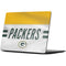 NFL Green Bay Packers White Striped Surface Laptop 7 13.8in Skin