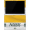 NFL Green Bay Packers White Striped Surface Pro 7 Skin