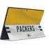 NFL Green Bay Packers White Striped Surface Pro 7 Skin
