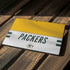 NFL Green Bay Packers White Striped Surface Pro 7 Skin