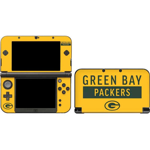 NFL Green Bay Packers Yellow Performance Series Nintendo Skins