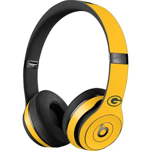 NFL Green Bay Packers Yellow Performance Series Beats Solo 3 Wireless Skin
