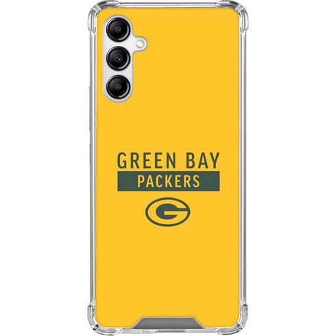 NFL Green Bay Packers Yellow Performance Series Gabb Phone 4 Clear Case