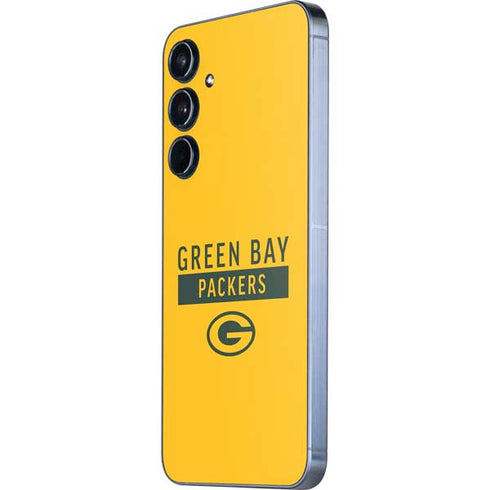 NFL Green Bay Packers Yellow Performance Series Galaxy A36 5G Skin