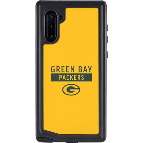 NFL Green Bay Packers Yellow Performance Series Galaxy Cases