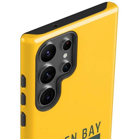 NFL Green Bay Packers Yellow Performance Series Galaxy S23 Ultra Pro Case