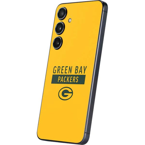 NFL Green Bay Packers Yellow Performance Series Galaxy S24 Skin