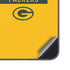NFL Green Bay Packers Yellow Performance Series Galaxy S25 Skin