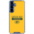 NFL Green Bay Packers Yellow Performance Series Galaxy S25 Clear Case