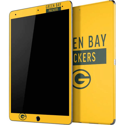 NFL Green Bay Packers Yellow Performance Series iPad Skins