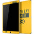 NFL Green Bay Packers Yellow Performance Series iPad Skins