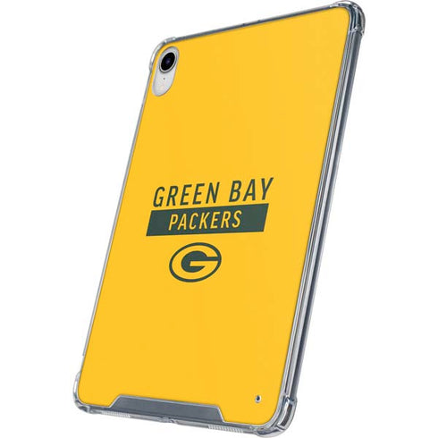 NFL Green Bay Packers Yellow Performance Series iPad 11th Gen (2025) Clear Case